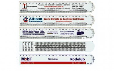 Régua Flexível - 20 cm.