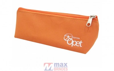 Estojo em Nylon - Tam.: 20 x 8 cm.