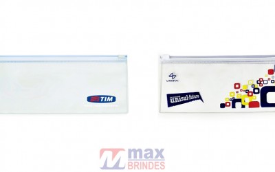 Estojo Cristal -  Tam.: 18,5 x 8,5 cm.