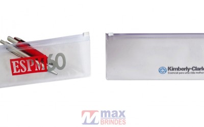 Estojo Sarja - Tam.: 18,5 x 8,5 cm.